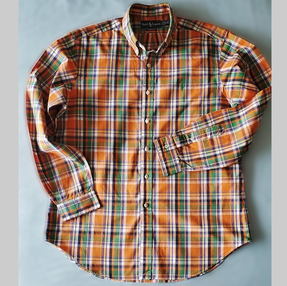 Polo Ralph Lauren Plaid Oxford Shirt